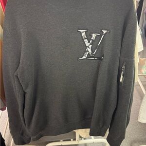 Louis Vuitton Black Crewneck Sweater